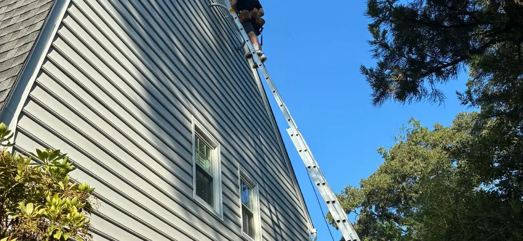 Roofing work in Gambrills, Anne Arundel County by Magothy Roofing and Exteriors