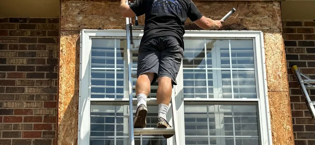 Roofing work in Cockeysville, Baltimore County by Magothy Roofing and Exteriors